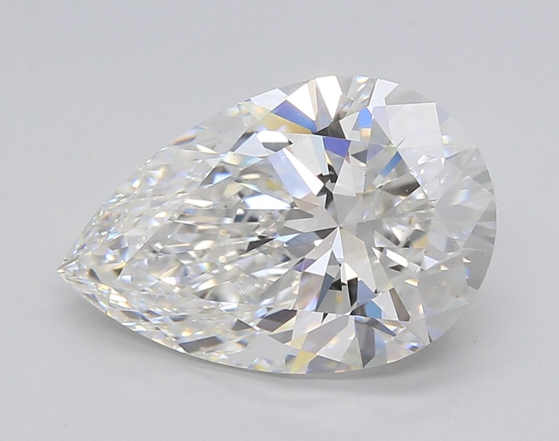 Loose Diamond - PEAR 4.02ct E VS2: Loose Diamond - PEAR 4.02ct E VS2 Source: This is a real non-mined Diamond that has been grown in a lab Shape: PEAR Carats: 4.02 Color: E Clarity: VS2 Certification: GIA Video: