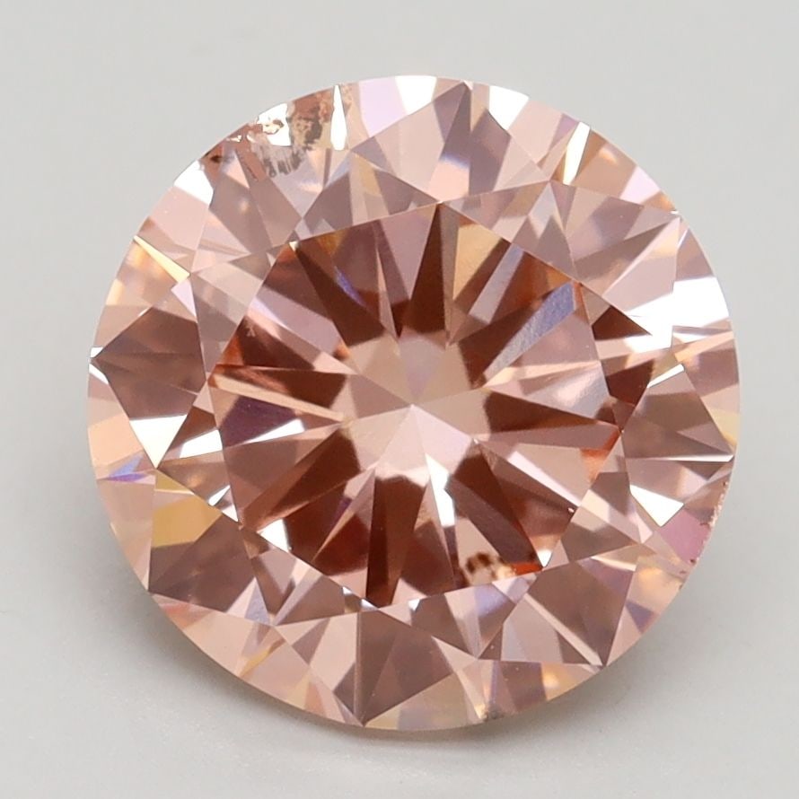Loose Diamond - ROUND 3.42ct Fancy Intense Pink SI1: Loose Diamond - ROUND 3.42ct Fancy Intense Pink SI1 Source: This is a real non-mined Diamond that has been grown in a lab Shape: ROUND Carats: 3.42 Color: Fancy Intense Pink Certification: IGI Video: