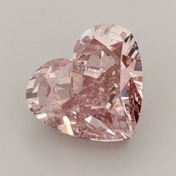 Loose Diamond - HEART 1.29ct Fancy Intense Brownish Pink VS1: Loose Diamond - HEART 1.29ct Fancy Intense Brownish Pink VS1 Source: This is a real non-mined Diamond that has been grown in a lab Shape: HEART Carats: 1.29 Color: Fancy Intense Brownish Pink