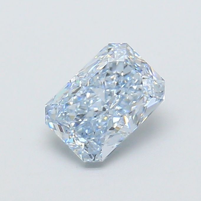Loose Diamond - RADIANT 1.28ct Fancy Blue VVS1: Loose Diamond - RADIANT 1.28ct Fancy Blue VVS1 Source: This is a real non-mined Diamond that has been grown in a lab Shape: RADIANT Carats: 1.28 Color: Fancy Blue Certification: IGI Video: Video