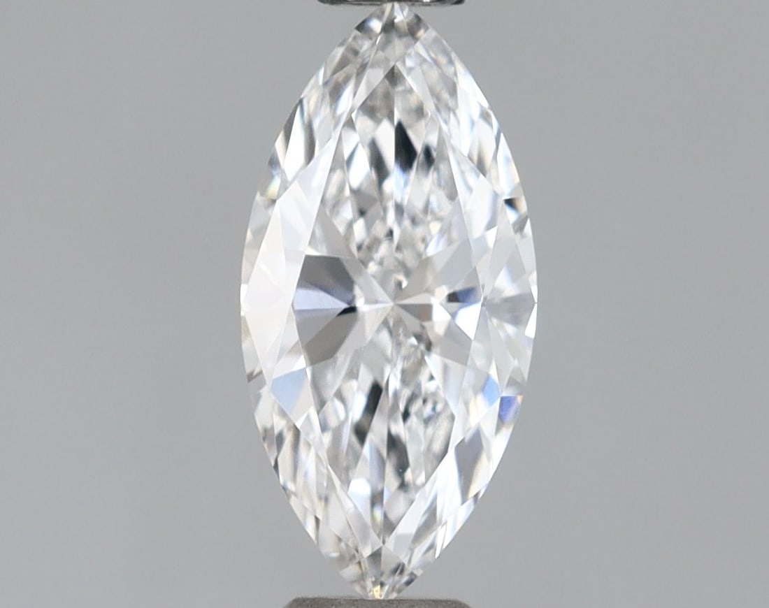 Loose Diamond - MARQUISE 0.59ct E VVS2: Loose Diamond - MARQUISE 0.59ct E VVS2 Source: This is a real non-mined Diamond that has been grown in a lab Shape: MARQUISE Carats: 0.59 Color: E Clarity: VVS2 Certification: IGI Video: