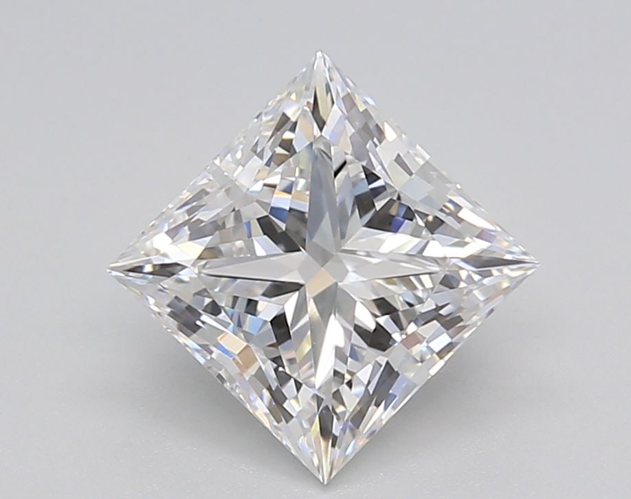 Loose Diamond - PRINCESS 2.02ct E VVS2: Loose Diamond - PRINCESS 2.02ct E VVS2 Source: This is a real non-mined Diamond that has been grown in a lab Shape: PRINCESS Carats: 2.02 Color: E Clarity: VVS2 Certification: GIA Video: