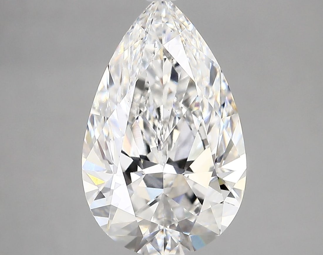 Loose Diamond - PEAR 4.18ct E VS1 (1 of 1)