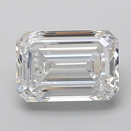 Loose Diamond - EMERALD 1.59ct D VS2: Loose Diamond - EMERALD 1.59ct D VS2 Source: This is a real non-mined Diamond that has been grown in a lab Shape: EMERALD Carats: 1.59 Color: D Clarity: VS2 Certification: IGI Video: