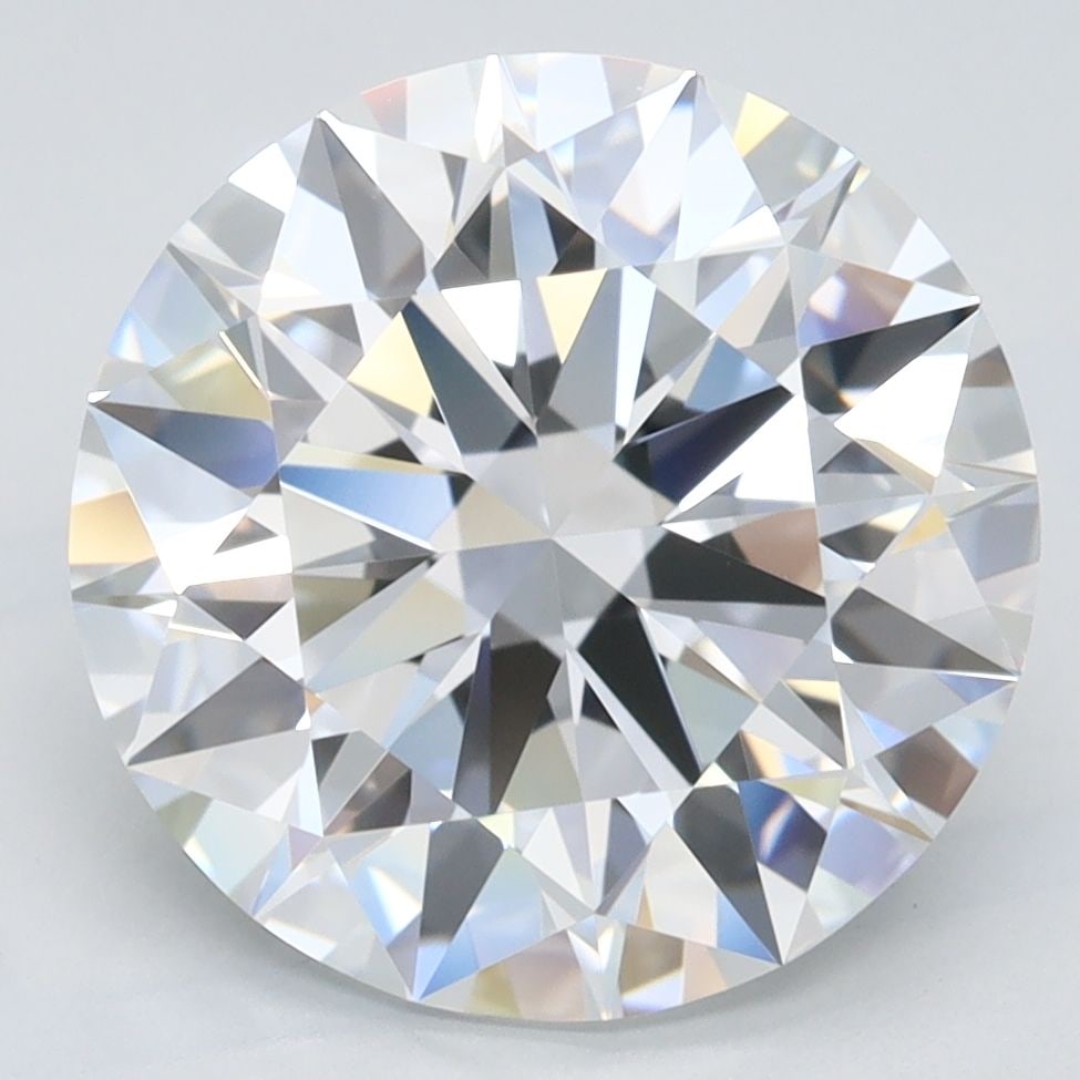 Ideal Loose Diamond - ROUND 4.02ct D IF: Ideal Loose Diamond - ROUND 4.02ct D IF Source: This is a real non-mined Diamond that has been grown in a lab Shape: ROUND Carats: 4.02 Color: D Clarity: IF Certification: IGI Video: