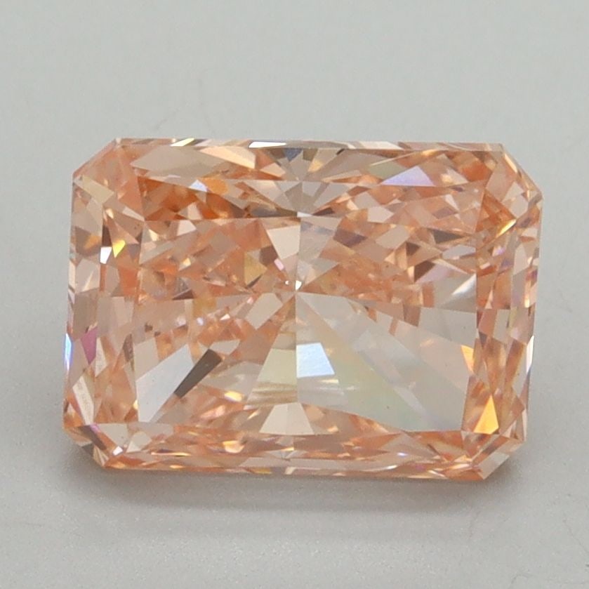 Loose Diamond - RADIANT 2.5ct Fancy Vivid Pink VS1: Loose Diamond - RADIANT 2.5ct Fancy Vivid Pink VS1 Source: This is a real non-mined Diamond that has been grown in a lab Shape: RADIANT Carats: 2.5 Color: Fancy Vivid Pink Certification: IGI Video: