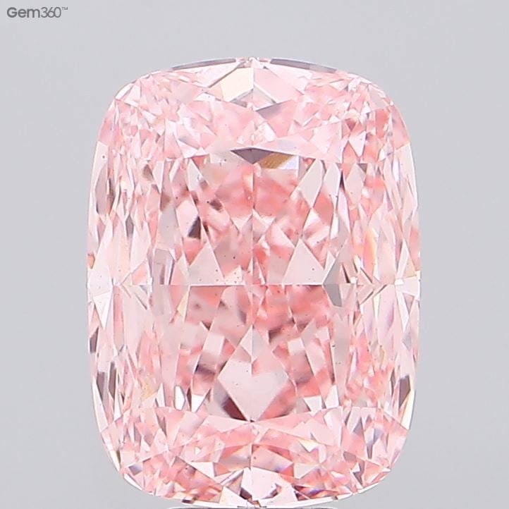 Loose Diamond - CUSHION MODIFIED 10.33ct Fancy Vivid Pink VS1: Loose Diamond - CUSHION MODIFIED 10.33ct Fancy Vivid Pink VS1 Source: This is a real non-mined Diamond that has been grown in a lab Shape: CUSHION MODIFIED Carats: 10.33 Color: Fancy Vivid Pink Certif