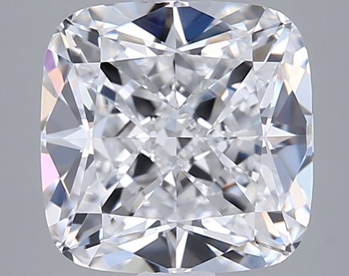 Loose Diamond - CUSHION BRILLIANT 2.33ct E VVS2: Loose Diamond - CUSHION BRILLIANT 2.33ct E VVS2 Source: This is a real non-mined Diamond that has been grown in a lab Shape: CUSHION BRILLIANT Carats: 2.33 Color: E Clarity: VVS2 Certification: GIA Vi