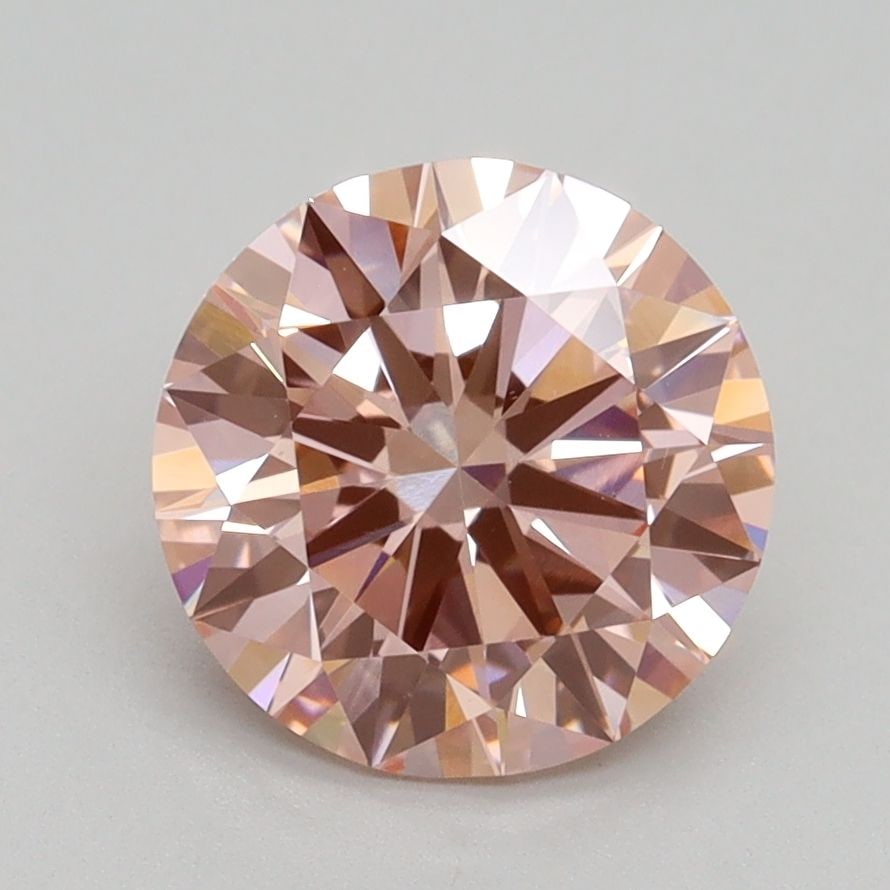 Loose Diamond - ROUND 2.13ct Fancy Intense Pink VS1: Loose Diamond - ROUND 2.13ct Fancy Intense Pink VS1 Source: This is a real non-mined Diamond that has been grown in a lab Shape: ROUND Carats: 2.13 Color: Fancy Intense Pink Certification: IGI Video: