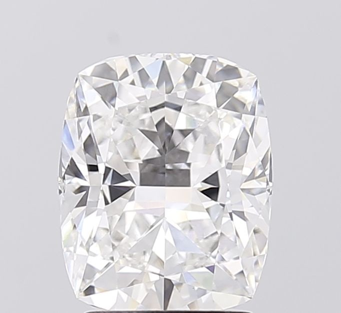 Loose Diamond - CUSHION MODIFIED 2.6ct D VVS2: Loose Diamond - CUSHION MODIFIED 2.6ct D VVS2 Source: This is a real non-mined Diamond that has been grown in a lab Shape: CUSHION MODIFIED Carats: 2.6 Color: D Clarity: VVS2 Certification: IGI Video: