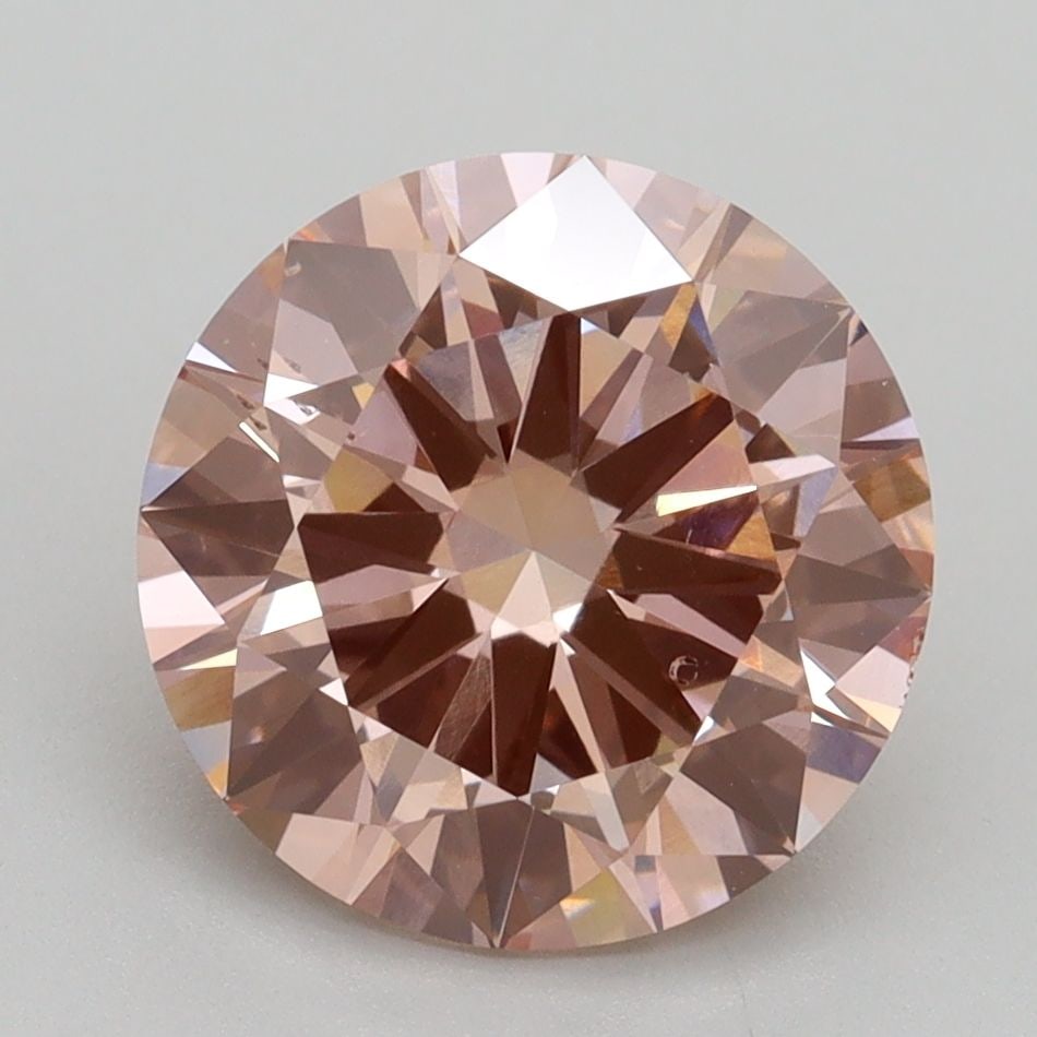 Loose Diamond - ROUND 3.3ct Fancy Intense Pink VS2: Loose Diamond - ROUND 3.3ct Fancy Intense Pink VS2 Source: This is a real non-mined Diamond that has been grown in a lab Shape: ROUND Carats: 3.3 Color: Fancy Intense Pink Certification: IGI Video: