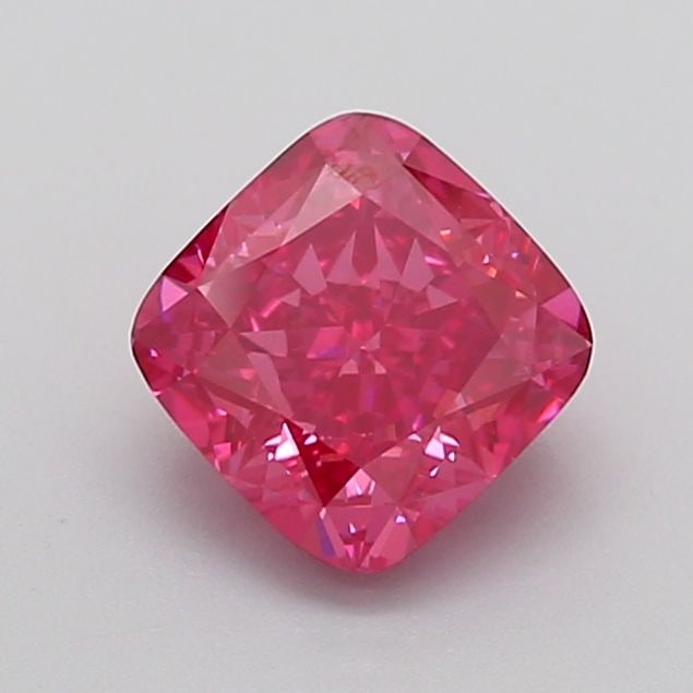 Loose Diamond - CUSHION MODIFIED 2.1ct Fancy Vivid Pink VVS2: Loose Diamond - CUSHION MODIFIED 2.1ct Fancy Vivid Pink VVS2 Source: This is a real non-mined Diamond that has been grown in a lab Shape: CUSHION MODIFIED Carats: 2.1 Color: Fancy Vivid Pink