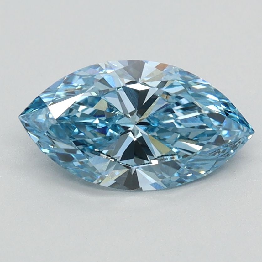 Loose Diamond - MARQUISE 0.91ct Fancy Vivid Blue VS1: Loose Diamond - MARQUISE 0.91ct Fancy Vivid Blue VS1 Source: This is a real non-mined Diamond that has been grown in a lab Shape: MARQUISE Carats: 0.91 Color: Fancy Vivid Blue Certification: IGI Video