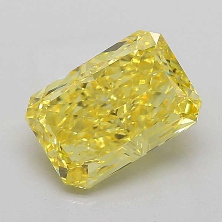 Loose Diamond - RADIANT 4.16ct Fancy Intense Yellow VS1: Loose Diamond - RADIANT 4.16ct Fancy Intense Yellow VS1 Source: This is a real non-mined Diamond that has been grown in a lab Shape: RADIANT Carats: 4.16 Color: Fancy Intense Yellow Certification: IGI