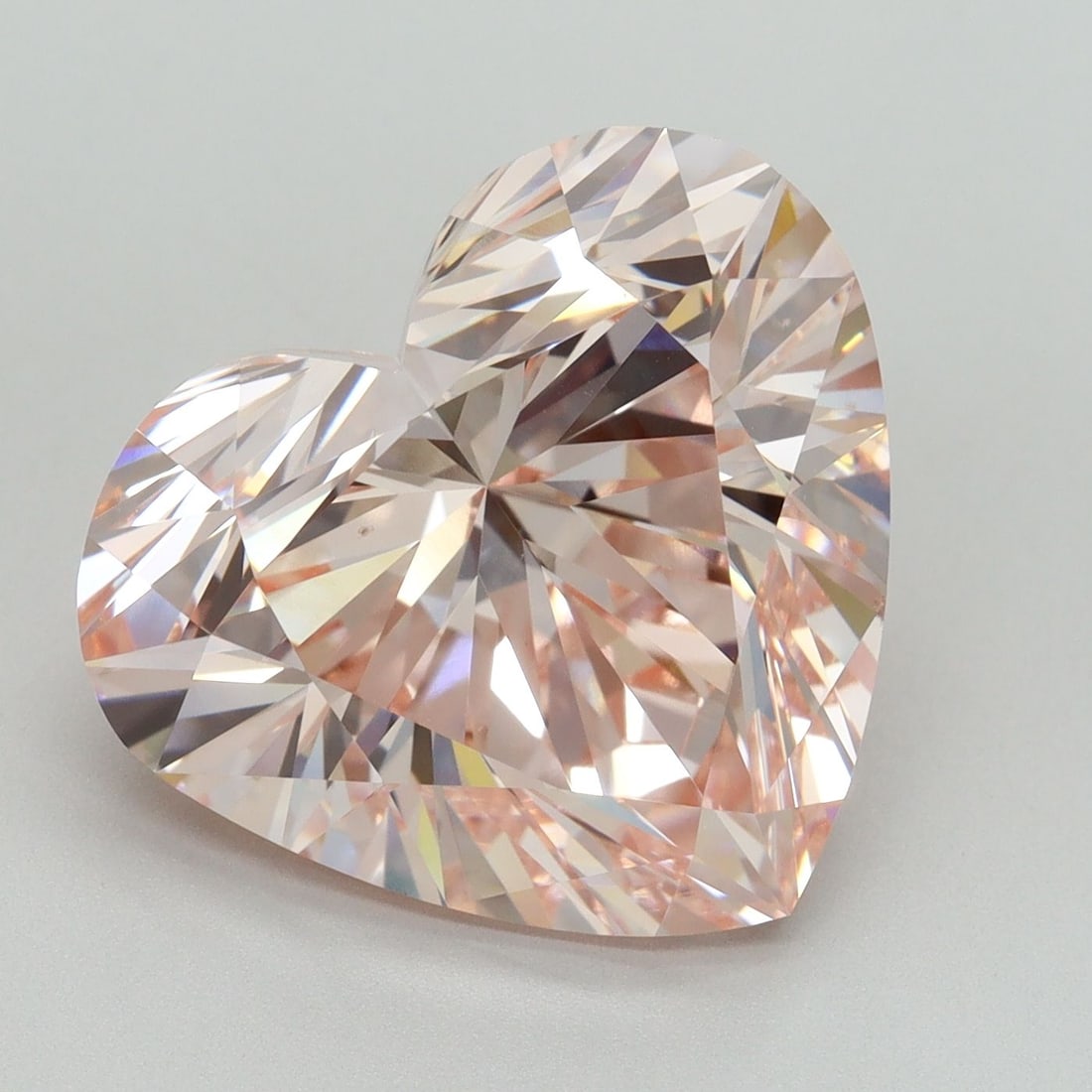 Loose Diamond - HEART 10.03ct Fancy Intense Pink VS2: Loose Diamond - HEART 10.03ct Fancy Intense Pink VS2 Source: This is a real non-mined Diamond that has been grown in a lab Shape: HEART Carats: 10.03 Color: Fancy Intense Pink Certification: IGI Video