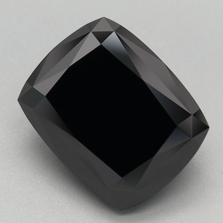 Loose Diamond - CUSHION BRILLIANT 2.42ct Fancy Black: Loose Diamond - CUSHION BRILLIANT 2.42ct Fancy Black Source: This is a real non-mined Diamond that has been grown in a lab Shape: CUSHION BRILLIANT Carats: 2.42 Color: Fancy Black Certification: IGI V