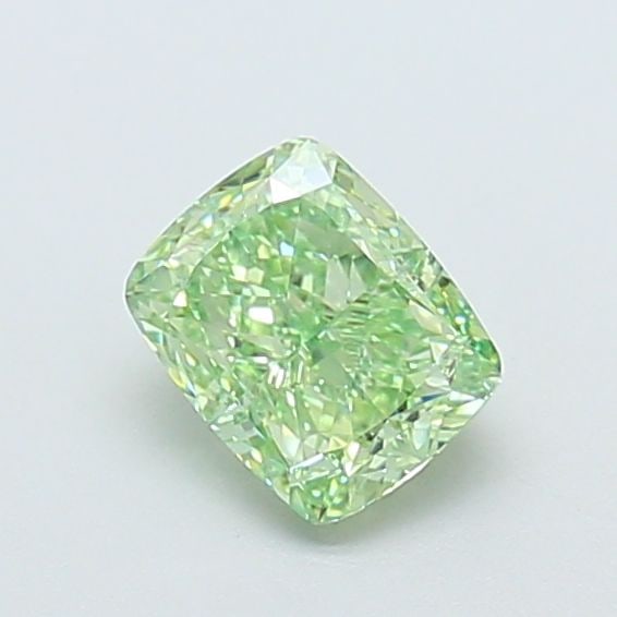 Loose Diamond - CUSHION MODIFIED 1.2ct Fancy Vivid Green VVS1: Loose Diamond - CUSHION MODIFIED 1.2ct Fancy Vivid Green VVS1 Source: This is a real non-mined Diamond that has been grown in a lab Shape: CUSHION MODIFIED Carats: 1.2 Color: Fancy Vivid Green Certifi
