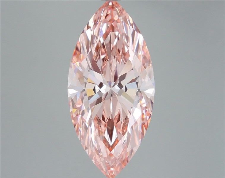 Loose Diamond - MARQUISE 5.05ct Fancy Vivid Pink VS1: Loose Diamond - MARQUISE 5.05ct Fancy Vivid Pink VS1 Source: This is a real non-mined Diamond that has been grown in a lab Shape: MARQUISE Carats: 5.05 Color: Fancy Vivid Pink Certification: IGI Video