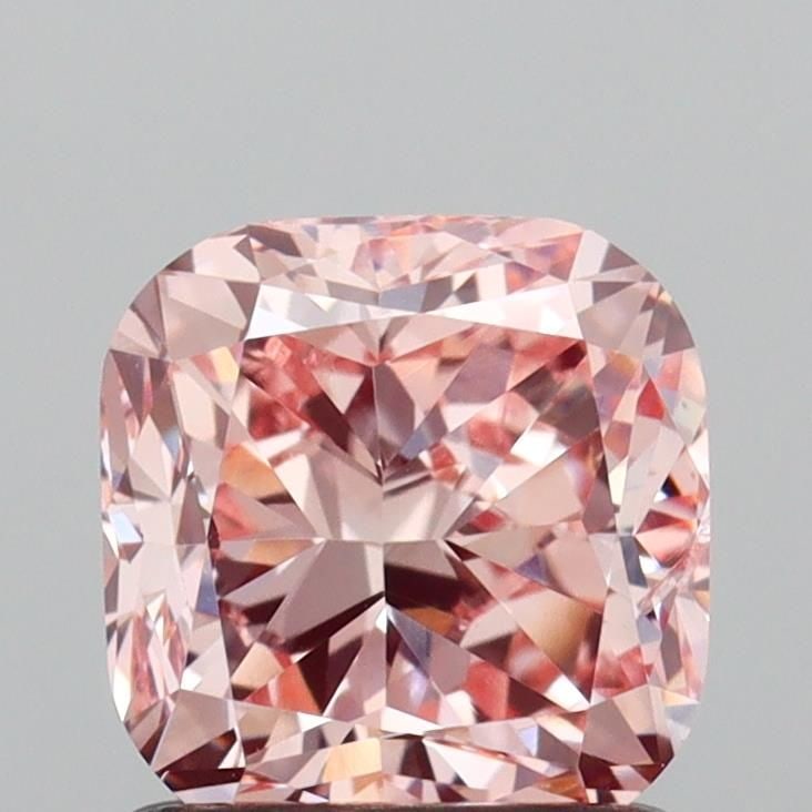 Loose Diamond - CUSHION MODIFIED 1.36ct Fancy Pink SI1: Loose Diamond - CUSHION MODIFIED 1.36ct Fancy Pink SI1 Source: This is a real non-mined Diamond that has been grown in a lab Shape: CUSHION MODIFIED Carats: 1.36 Color: Fancy Pink Certification: IGI V