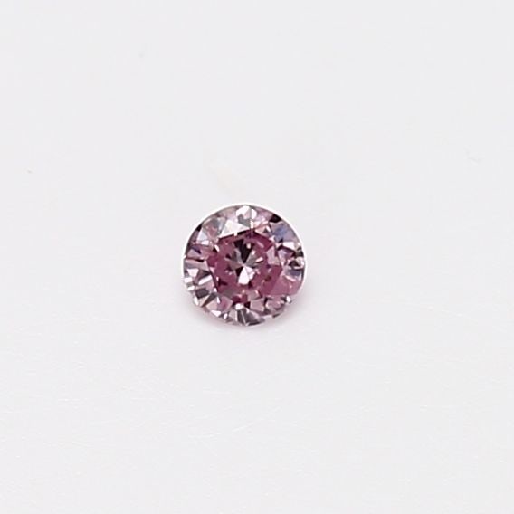 Loose Diamond - ROUND 0.06ct Fancy Intense Purplish Pink: Loose Diamond - ROUND 0.06ct Fancy Intense Purplish Pink Source: Natural Shape: ROUND Carats: 0.06 Color: Fancy Intense Purplish Pink Certification: GIA Video: