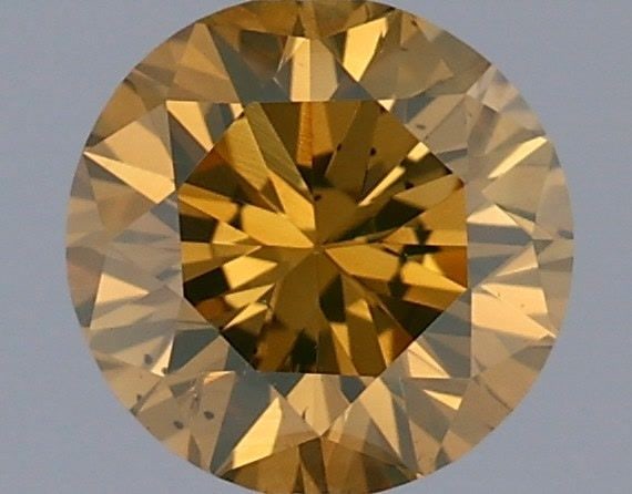Loose Diamond - ROUND 0.32ct Fancy Deep Brown Yellow: Loose Diamond - ROUND 0.32ct Fancy Deep Brown Yellow Source: Natural Shape: ROUND Carats: 0.32 Color: Fancy Deep Brown Yellow Certification: GIA Video: