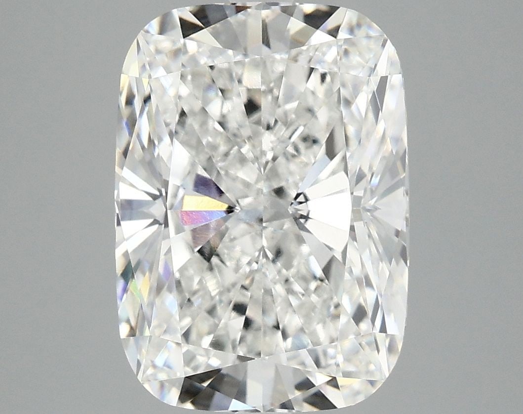 Loose Diamond - CUSHION MODIFIED 5.03ct E VVS2: Loose Diamond - CUSHION MODIFIED 5.03ct E VVS2 Source: This is a real non-mined Diamond that has been grown in a lab Shape: CUSHION MODIFIED Carats: 5.03 Color: E Clarity: VVS2 Certification: IGI Vide