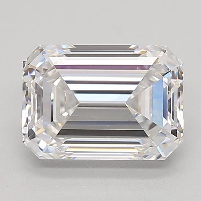 Loose Diamond - EMERALD 2.59ct E VVS2: Loose Diamond - EMERALD 2.59ct E VVS2 Source: This is a real non-mined Diamond that has been grown in a lab Shape: EMERALD Carats: 2.59 Color: E Clarity: VVS2 Certification: GIA Video: Video Link 