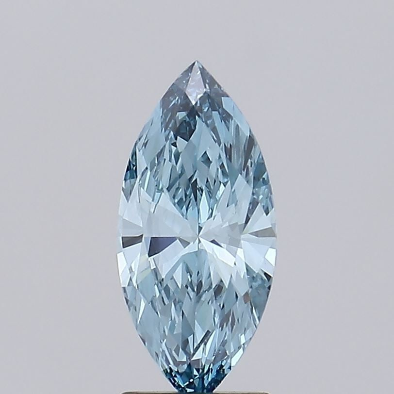 Loose Diamond - MARQUISE 1.57ct Fancy Vivid Blue VVS2: Loose Diamond - MARQUISE 1.57ct Fancy Vivid Blue VVS2 Source: This is a real non-mined Diamond that has been grown in a lab Shape: MARQUISE Carats: 1.57 Color: Fancy Vivid Blue Certification: IGI Vide