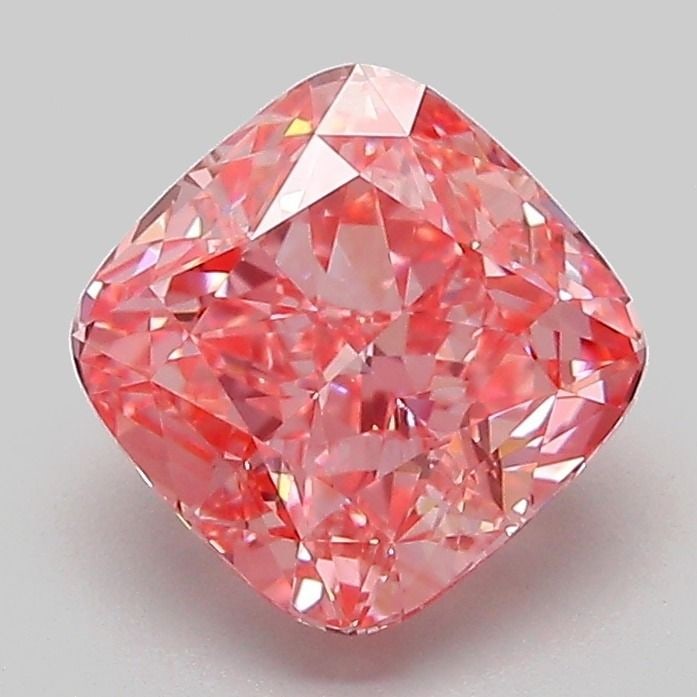 Loose Diamond - CUSHION MODIFIED 2.03ct Fancy Vivid Pink VS1: Loose Diamond - CUSHION MODIFIED 2.03ct Fancy Vivid Pink VS1 Source: This is a real non-mined Diamond that has been grown in a lab Shape: CUSHION MODIFIED Carats: 2.03 Color: Fancy Vivid Pink Certific