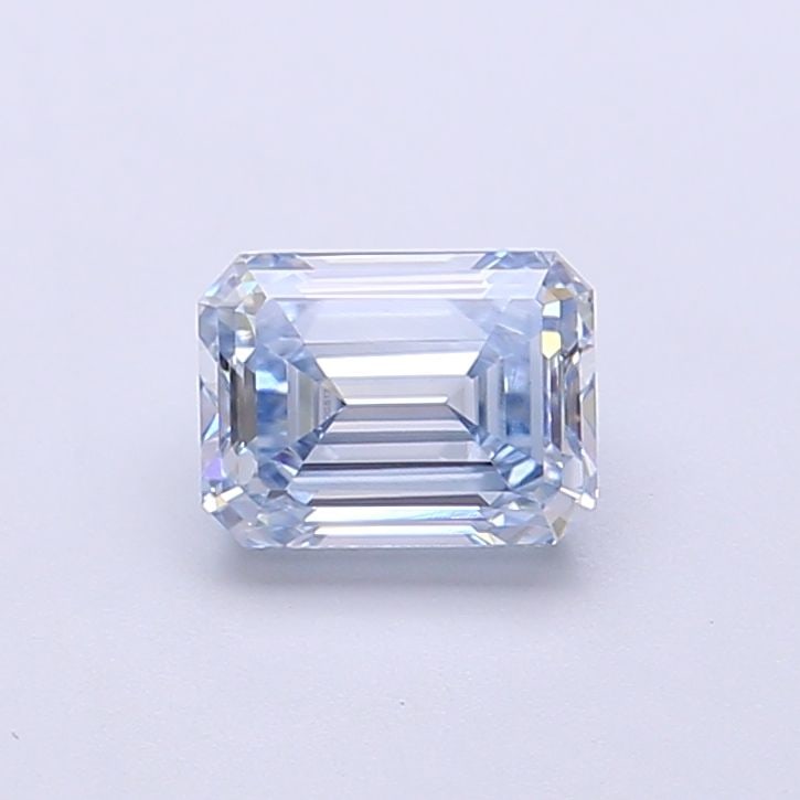 Loose Diamond - EMERALD 1.0ct Fancy Intense Blue VVS2: Loose Diamond - EMERALD 1.0ct Fancy Intense Blue VVS2 Source: This is a real non-mined Diamond that has been grown in a lab Shape: EMERALD Carats: 1.0 Color: Fancy Intense Blue Certification: IGI Vide