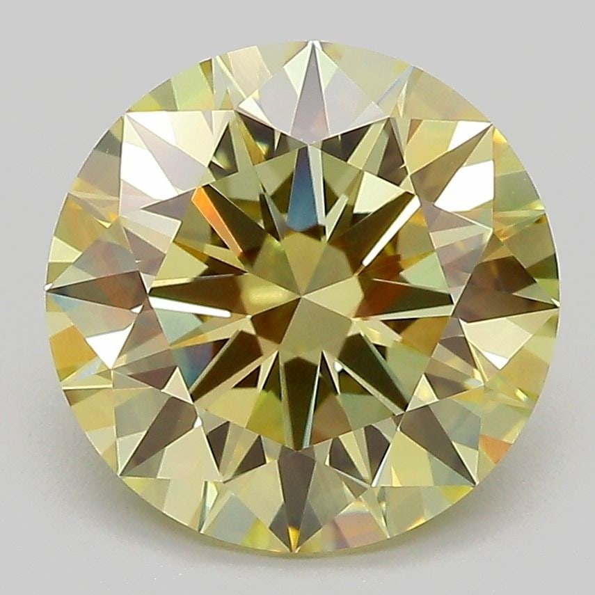 Ideal Loose Diamond - ROUND 4.06ct Fancy Yellow VS1: Ideal Loose Diamond - ROUND 4.06ct Fancy Yellow VS1 Source: This is a real non-mined Diamond that has been grown in a lab Shape: ROUND Carats: 4.06 Color: Fancy Yellow Certification: IGI Video: