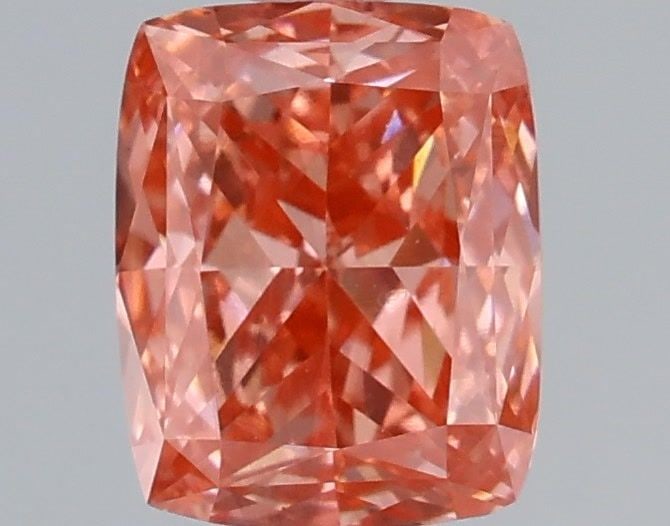 Loose Diamond - CUSHION MODIFIED 1.3ct Fancy Vivid Pink SI1: Loose Diamond - CUSHION MODIFIED 1.3ct Fancy Vivid Pink SI1 Source: This is a real non-mined Diamond that has been grown in a lab Shape: CUSHION MODIFIED Carats: 1.3 Color: Fancy Vivid Pink Certificat
