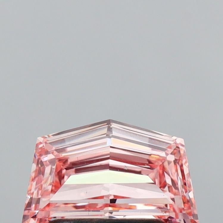 Loose Diamond - PENTAGONAL 1.03ct Fancy Intense Pink VS2: Loose Diamond - PENTAGONAL 1.03ct Fancy Intense Pink VS2 Source: This is a real non-mined Diamond that has been grown in a lab Shape: PENTAGONAL Carats: 1.03 Color: Fancy Intense Pink Certification: I