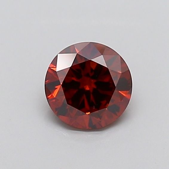 Loose Diamond - ROUND 1.0ct Fancy Deep Orange SI1 (1 of 1)