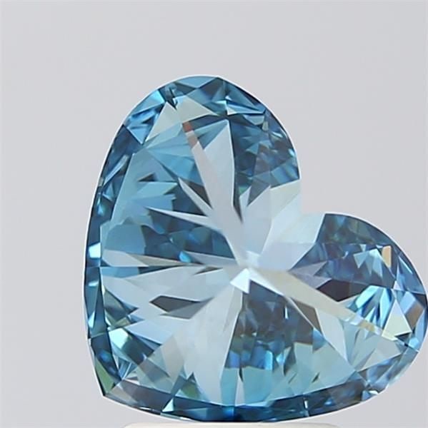 Loose Diamond - HEART 2.64ct Fancy Vivid Blue VVS2: Loose Diamond - HEART 2.64ct Fancy Vivid Blue VVS2 Source: This is a real non-mined Diamond that has been grown in a lab Shape: HEART Carats: 2.64 Color: Fancy Vivid Blue Certification: IGI Video: