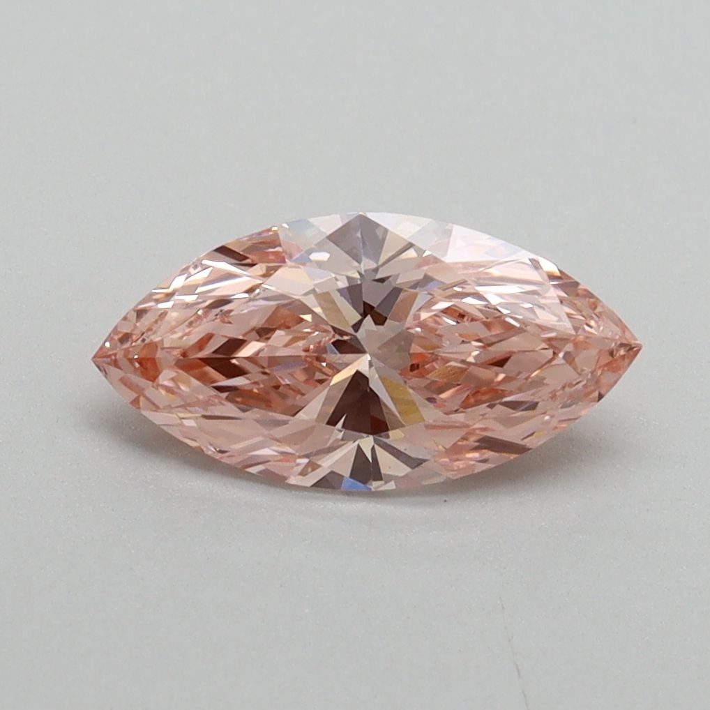 Loose Diamond - MARQUISE 1.04ct Fancy Vivid Pink VS1: Loose Diamond - MARQUISE 1.04ct Fancy Vivid Pink VS1 Source: This is a real non-mined Diamond that has been grown in a lab Shape: MARQUISE Carats: 1.04 Color: Fancy Vivid Pink Certification: IGI Video