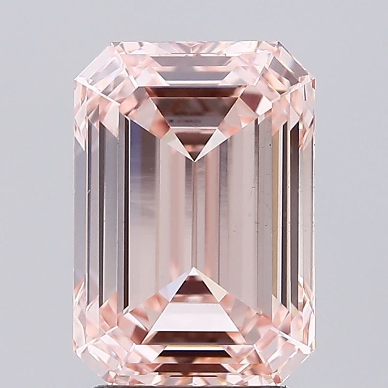 Loose Diamond - EMERALD 3.04ct Fancy Intense Pink VS1: Loose Diamond - EMERALD 3.04ct Fancy Intense Pink VS1 Source: This is a real non-mined Diamond that has been grown in a lab Shape: EMERALD Carats: 3.04 Color: Fancy Intense Pink Certification: IGI Vid