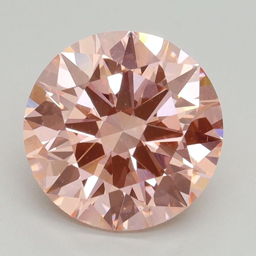 Loose Diamond - ROUND 2.54ct Fancy Intense Pink VS1: Loose Diamond - ROUND 2.54ct Fancy Intense Pink VS1 Source: This is a real non-mined Diamond that has been grown in a lab Shape: ROUND Carats: 2.54 Color: Fancy Intense Pink Certification: IGI Video: