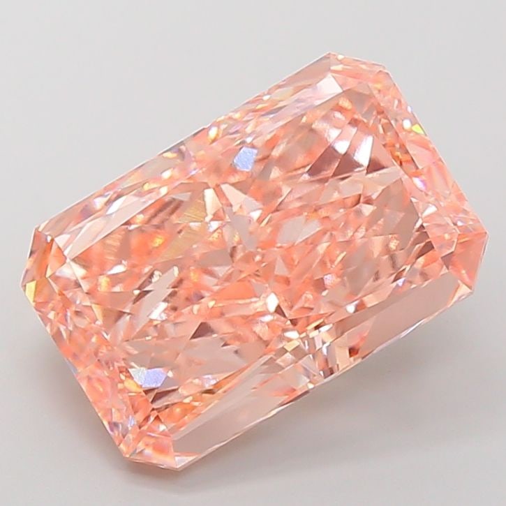 Loose Diamond - RADIANT 15.0ct Fancy Vivid Pink VVS2: Loose Diamond - RADIANT 15.0ct Fancy Vivid Pink VVS2 Source: This is a real non-mined Diamond that has been grown in a lab Shape: RADIANT Carats: 15.0 Color: Fancy Vivid Pink Certification: IGI Video: