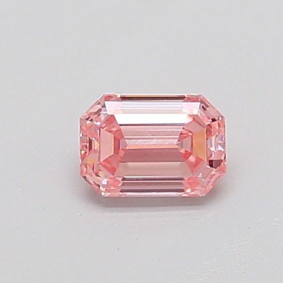 Loose Diamond - EMERALD 0.36ct Fancy Intense Pink VS1: Loose Diamond - EMERALD 0.36ct Fancy Intense Pink VS1 Source: This is a real non-mined Diamond that has been grown in a lab Shape: EMERALD Carats: 0.36 Color: Fancy Intense Pink Certification: IGI Vid