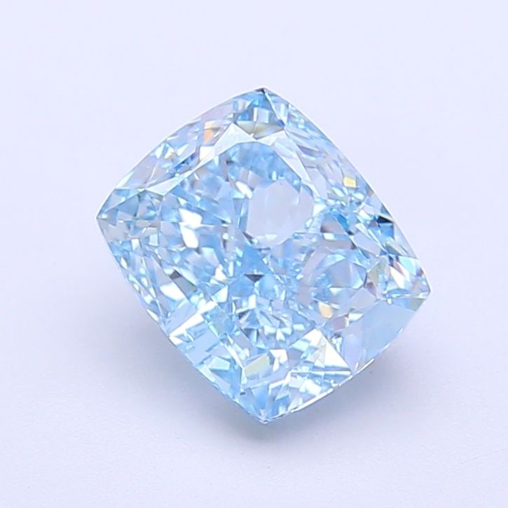 Loose Diamond - CUSHION MODIFIED 1.83ct Fancy Vivid Blue VVS1: Loose Diamond - CUSHION MODIFIED 1.83ct Fancy Vivid Blue VVS1 Source: This is a real non-mined Diamond that has been grown in a lab Shape: CUSHION MODIFIED Carats: 1.83 Color: Fancy Vivid Blue Certifi