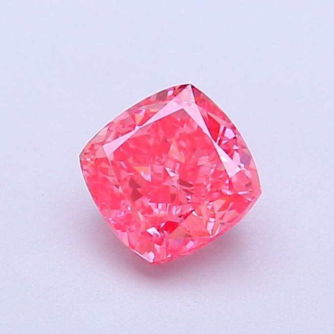 Loose Diamond - CUSHION MODIFIED 1.04ct Fancy Vivid Pink VS2: Loose Diamond - CUSHION MODIFIED 1.04ct Fancy Vivid Pink VS2 Source: This is a real non-mined Diamond that has been grown in a lab Shape: CUSHION MODIFIED Carats: 1.04 Color: Fancy Vivid Pink Certific