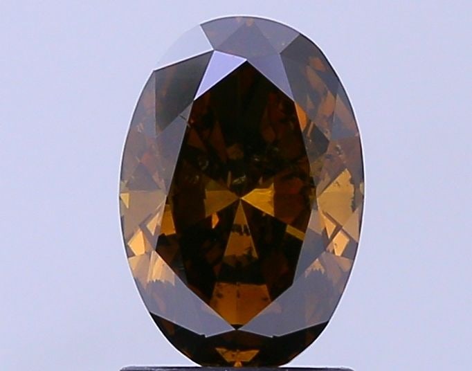 Loose Diamond - OVAL 2.01ct Fancy Dark Brown SI2: Loose Diamond - OVAL 2.01ct Fancy Dark Brown SI2 Source: Natural Shape: OVAL Carats: 2.01 Color: Fancy Dark Brown Certification: NONE Video: