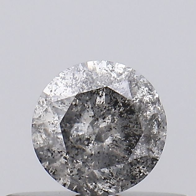 Loose Diamond - ROUND 0.29ct Salt and Pepper I3: Loose Diamond - ROUND 0.29ct Salt and Pepper I3 Source: Natural Shape: ROUND Carats: 0.29 Color: Salt and Pepper Certification: NONE Video: