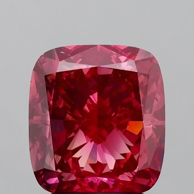 Loose Diamond - CUSHION MODIFIED 3.09ct Fancy Vivid Pink VVS2 (1 of 1)
