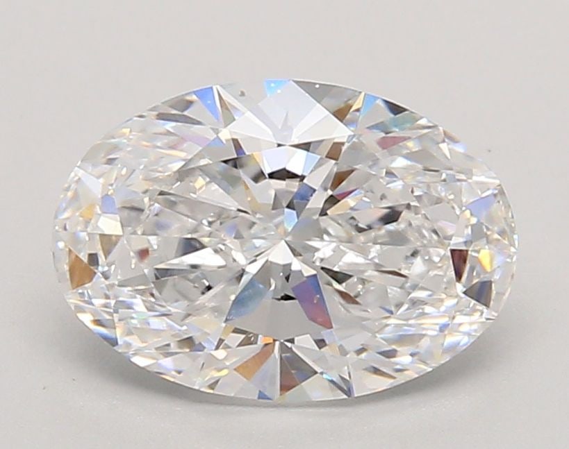 Loose Diamond - OVAL 2.07ct D VVS1: Loose Diamond - OVAL 2.07ct D VVS1 Source: This is a real non-mined Diamond that has been grown in a lab Shape: OVAL Carats: 2.07 Color: D Clarity: VVS1 Certification: IGI Video: