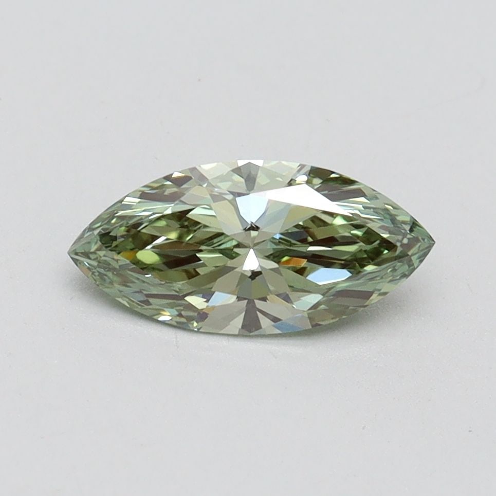 Loose Diamond - MARQUISE 0.74ct Fancy Intense Green VVS2: Loose Diamond - MARQUISE 0.74ct Fancy Intense Green VVS2 Source: This is a real non-mined Diamond that has been grown in a lab Shape: MARQUISE Carats: 0.74 Color: Fancy Intense Green Certification: