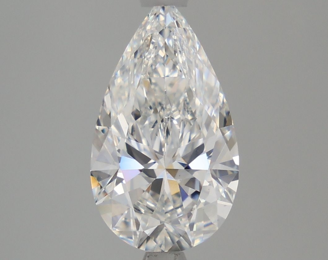 Loose Diamond - PEAR 2.6ct E VS1: Loose Diamond - PEAR 2.6ct E VS1 Source: This is a real non-mined Diamond that has been grown in a lab Shape: PEAR Carats: 2.6 Color: E Clarity: VS1 Certification: IGI Video: Video Link The Diamond