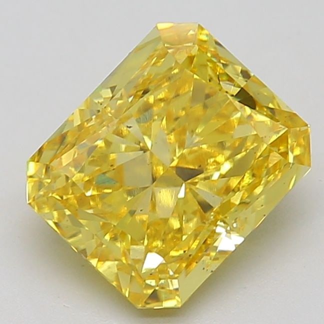 Loose Diamond - RADIANT 5.05ct Fancy Vivid Yellow SI1: Loose Diamond - RADIANT 5.05ct Fancy Vivid Yellow SI1 Source: This is a real non-mined Diamond that has been grown in a lab Shape: RADIANT Carats: 5.05 Color: Fancy Vivid Yellow Certification: IGI Vid