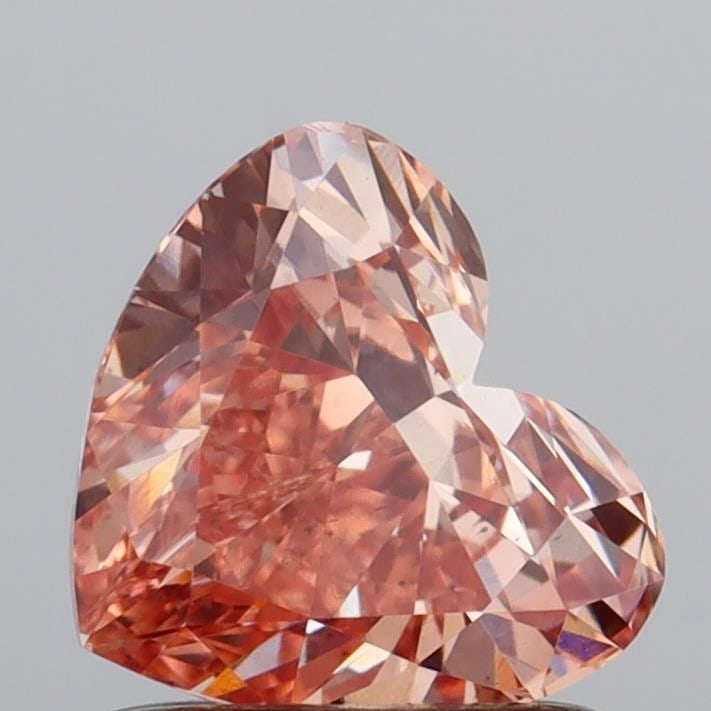 Loose Diamond - HEART 1.06ct Fancy Brown VS2: Loose Diamond - HEART 1.06ct Fancy Brown VS2 Source: This is a real non-mined Diamond that has been grown in a lab Shape: HEART Carats: 1.06 Color: Fancy Brown Certification: IGI Video: